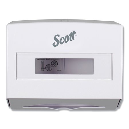 Scott Scottfold Folded Towel Dispenser, 10 3/4w x 4 3/4d x 9h, White KCC 09214